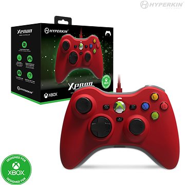 E-shop Hyperkin Xenon Wired Controller for Xbox Series|One/Windows 11|10 (Red) Officially Licensed by Xbox