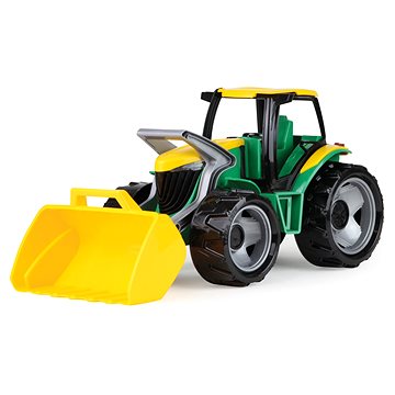 Lena Traktor se lžící zeleno-žlutý