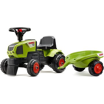 E-shop Traktor Class mit Anhänger - Rutscherauto / Rutschfahrzeug