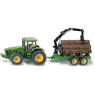 E-shop Siku Farmer John Deere Traktor mit Forstanhänger