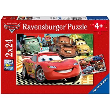 Ravensburger puzzle 089598 Disney Pixar: Auta: Nové dobrodružství 2x24 dílků