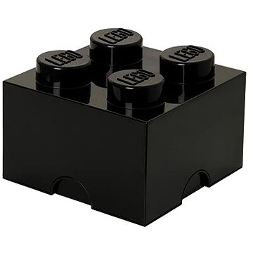 LEGO Úložný box 4 250 x 250 x 180 mm - černý