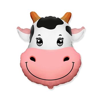 Balón foliový kráva - kravička - farma - 57 cm