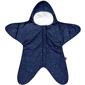 Baby Bites fusak Star Winter Navy Blue
