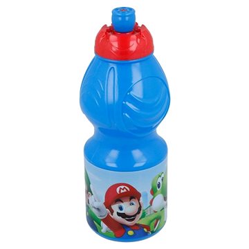 Dětská plastová sportovní láhev Super Mario 400ml