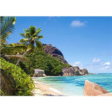 Castorland Puzzle Tropická pláž, Seychely 3000 dílků