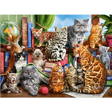 Castorland Puzzle Kočičí dům 2000 dílků