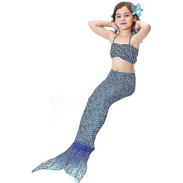 Surtep Kostým na plavání Mořská Panna Mermaid 3-pack Blue Maiden