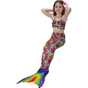 Surtep Kostým na plavání Mořská Panna Mermaid 3-pack Burgundy