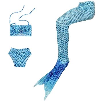 Surtep Kostým na plavání Mořská Panna Mermaid 3-pack Sky Blue