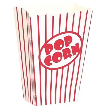 Krabičky na popcorn - malá 8 ks