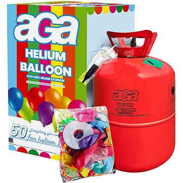 Aga 4Kids Helium do balónků Party 50 balónků