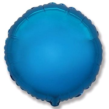 FLEXMETAL Balón foliový kulatý modrý 45 cm