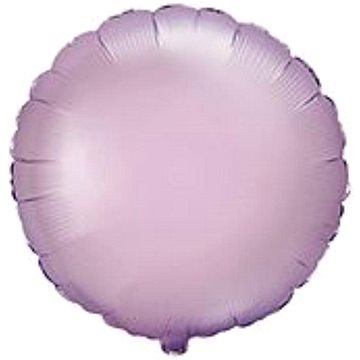 FLEXMETAL Balón foliový kulatý pastelový fialový - lilie 45 cm