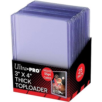E-shop Ultrapro Toploader Kartenhüllen 25Stück