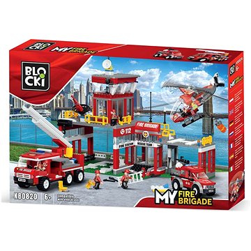 Blocki MyFireBrigade Fire brigade station