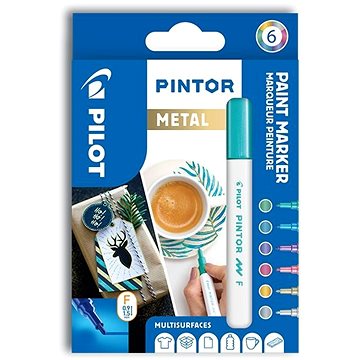 PILOT Pintor F Metal, akrylový, klasické barvy