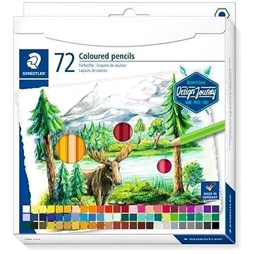 E-shop Staedtler Crayons Design Journey 72 verschiedene Farben
