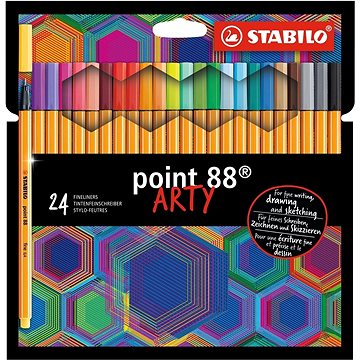 E-shop STABILO Point 88 ARTY - Set mit 24 Stück