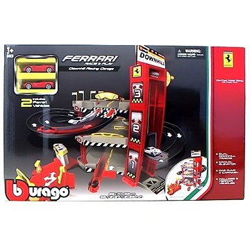 Bburago garáž Ferrari Downhill Racing