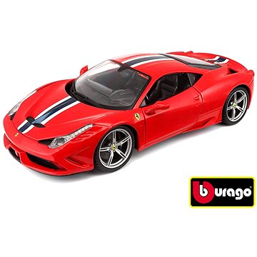 Bburago Ferrari 458 Speciale Ferrari Race&Play Red