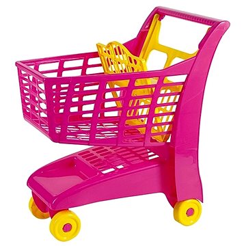 E-shop Androni Einkaufswagen mit Sitz - Rosa