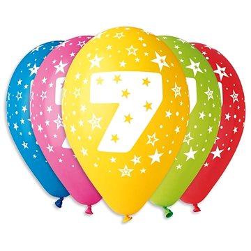 Nafukovací balónky, 30cm, číslice 