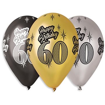 Nafukovací balónky, 30cm, Happy Birthday 