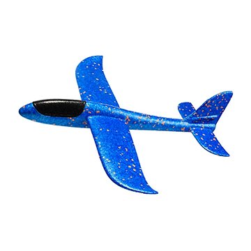 E-shop FOXGLIDER Kinderwurfflugzeug - Segelflugzeug blau 48cm