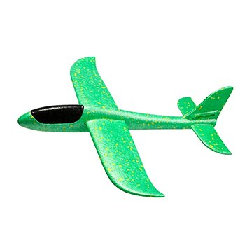 E-shop FOXGLIDER Kinderwurfflugzeug - Segelflugzeug grün 48cm