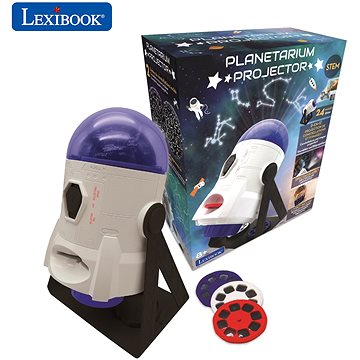Lexibook 360° Hvězdný projektor s obrázky a mapy