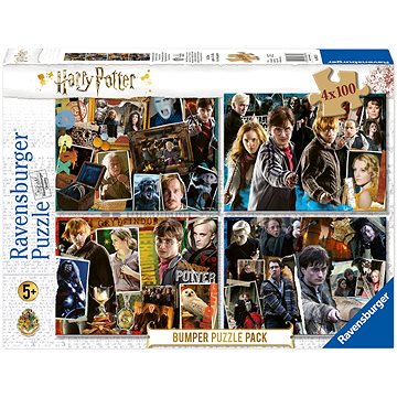 E-shop Ravensburger 068326 Harry Potter Set 4x100 Stück