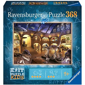 E-shop Ravensburger 129256 Exit KIDS Puzzle: Nacht im Museum 368 Teile