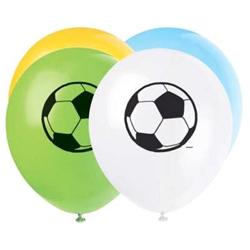 Balónky latexové fotbal 30 cm, 8 ks