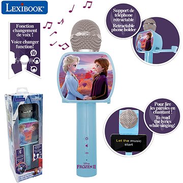 E-shop Lexibook Frozen Kabelloses Mikrofon mit Bluetooth Lautsprecher