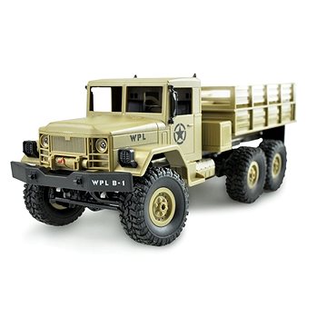 US vojenský truck M35 6x6 1:16 pískový RTR