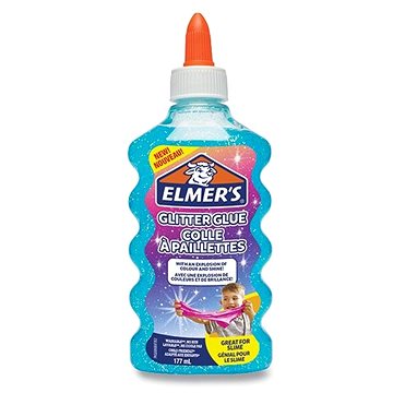 ELMER'S Glitter Glue 177 ml, modré