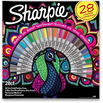 SHARPIE Peacock 28 barev