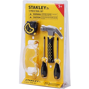 Stanley Jr. ST004-05-SY, dětské nářadí, 5 ks, žluto-černé