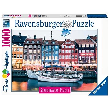 E-shop Ravensburger 167395 Skandinavien Kopenhagen, Dänemark 1000 Puzzleteile