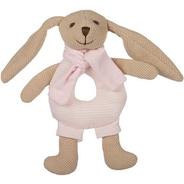 E-shop Canpol Babys Plüschhase Bunny mit Rassel - rosa