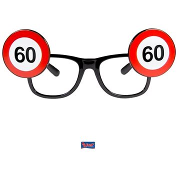 Párty Brýle Narozeniny Dopravní Značka - 60