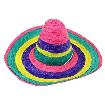 Barevný Klobouk Sombrero - Mexiko 50 cm