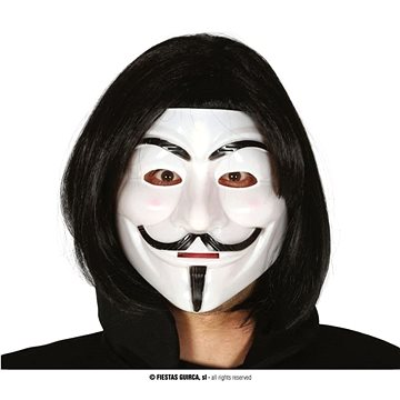 Plastová Maska Anonymous - Vendeta - Halloween