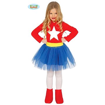 Dětský Kostým Supergirl - Superdívka - vel.5-6 let