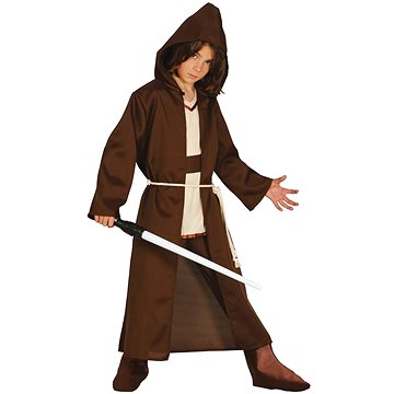 Kostým - Hnědý Plášť - Jedi - vel.7-9 let
