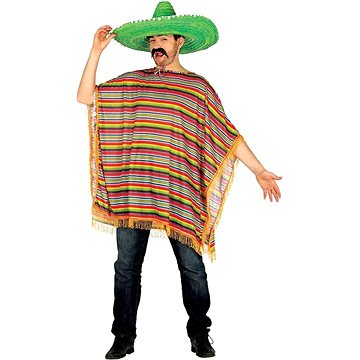 Kostým - Pončo Mexičan - Mexiko - Unisex