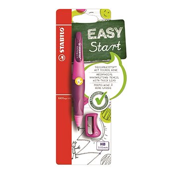 E-shop STABILO EASYergo 3.15 L Bleistift pink/lila + Anspitzer