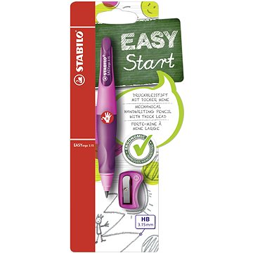 E-shop STABILO EASYergo 3.15 R Bleistift pink/lila + Anspitzer