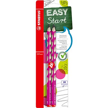 E-shop STABILO EASYgraph R HB Bleistift Pink - 2 Stück im Blister
